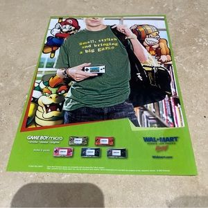 Micro gameboy nintendo 2005 print ad